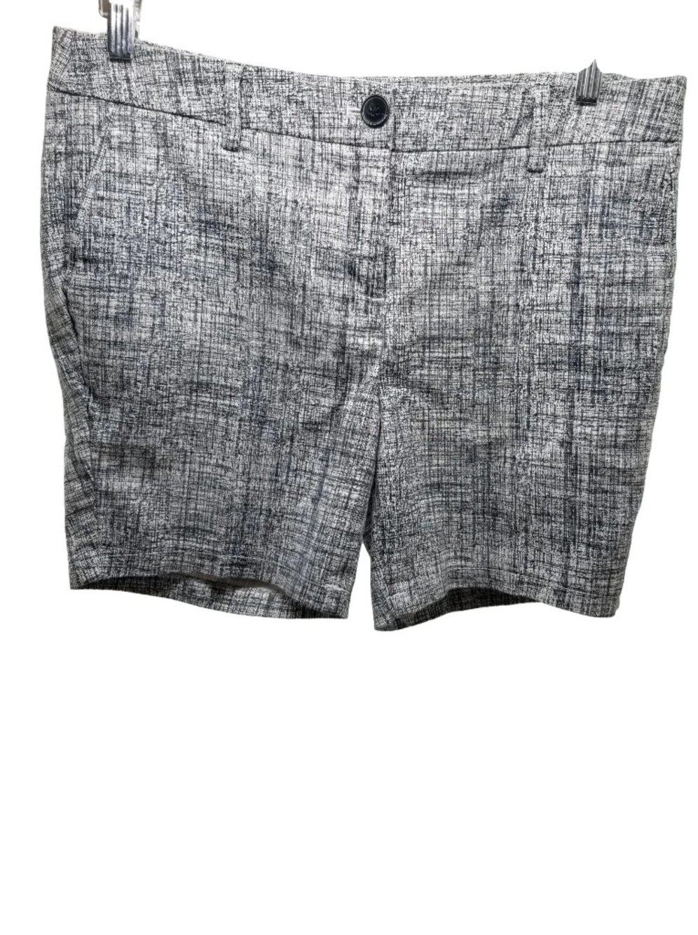 Women’s Textured Black & White Shorts Size 10